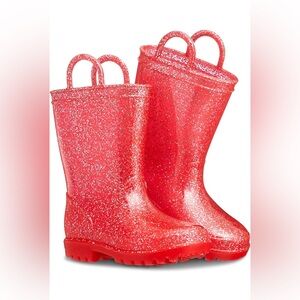 Zoogs glitter rain boots